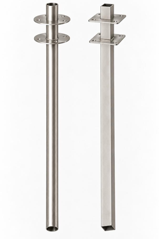 Round and square cable drops